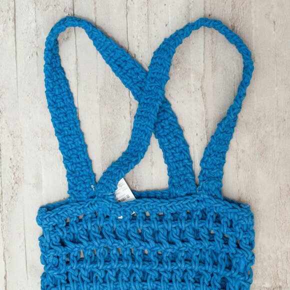 NWT J. Crew Handmade Bucket Bag Tote in Sail Blue - Picture 3 of 12